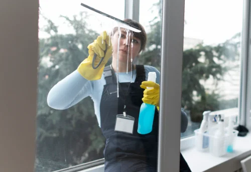 Nettoyage de vitres intérieures et extérieures à Bron